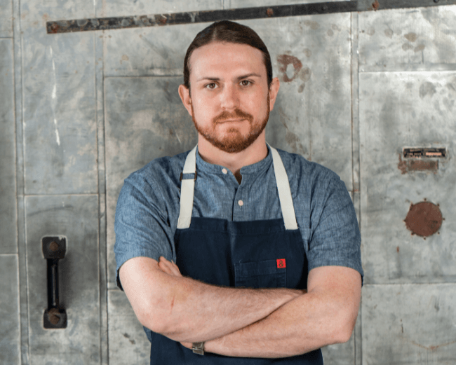 Jeremy Frederiksen Chef de Cuisine, Weyland Ventures in Louisville, KY